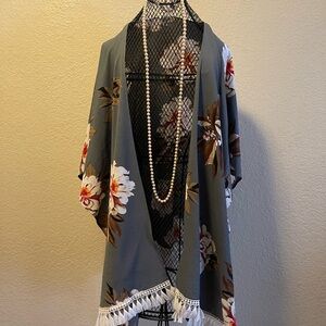 Umgee Kimono with fringe | M/L